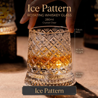 Whiskey Glass The Crystal Rotates 360°